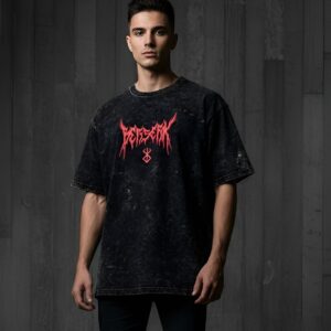 Premium Acid Wash Drop Shoulder TShirt