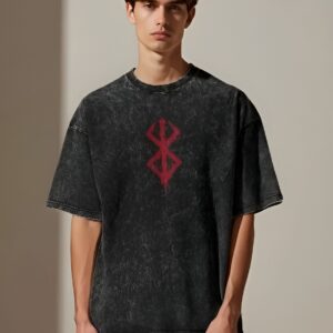 Premium Acid Wash Drop Shoulder TShirt