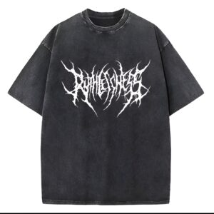 Premium Acid Wash Drop Shoulder TShirt