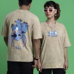 Premium Acid Wash Drop Shoulder TShirt