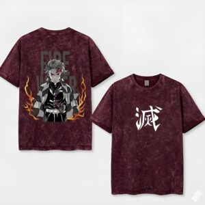 Premium Acid Wash Drop Shoulder TShirt