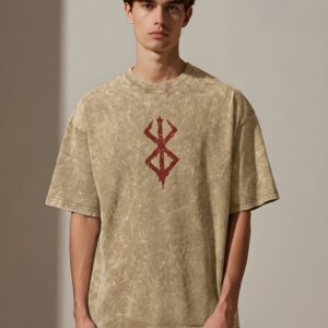 Premium Acid Wash Drop Shoulder TShirt